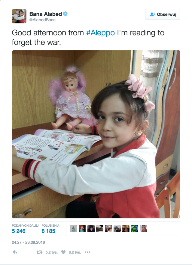 Dziewczynka z Aleppo