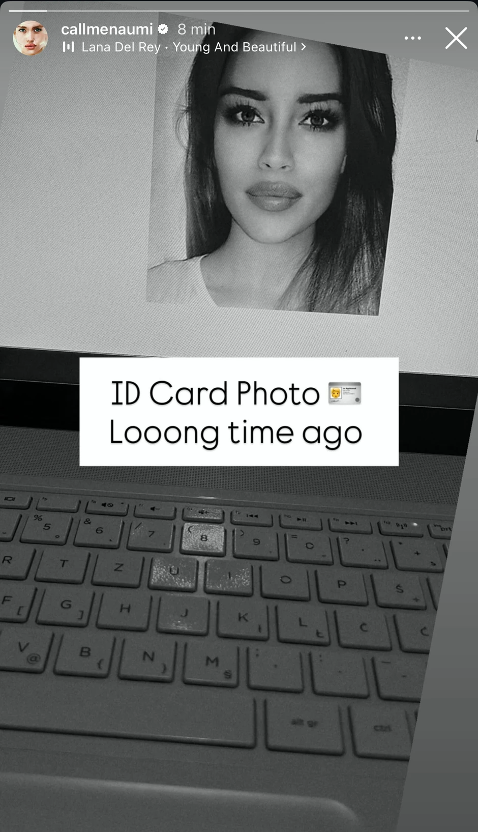 Mina Naumović podelila staru fotografiju