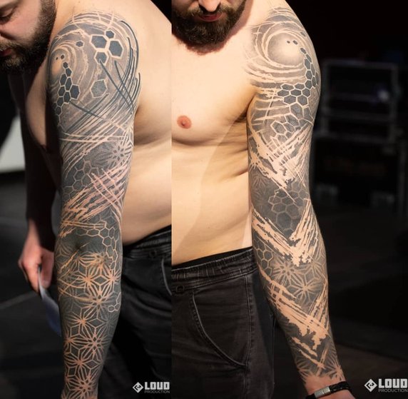 Nagrodzone tatuaże podczas Wrocław Tattoo Show 2022