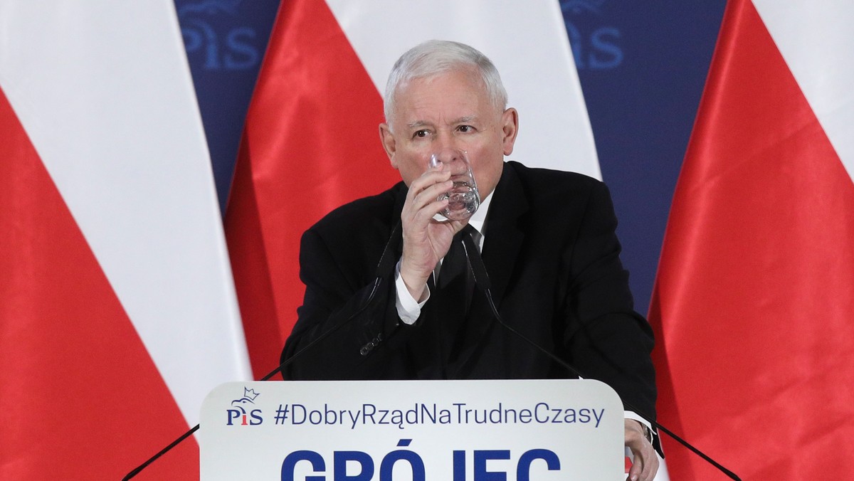 Jarosław Kaczyński w Grójcu