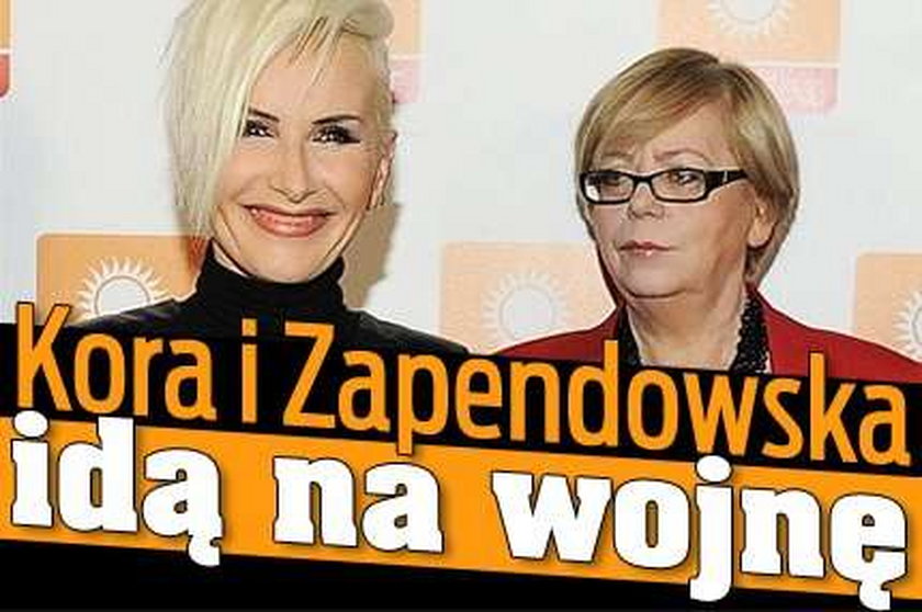 Zapendowska idzie na wojnę z Korą!