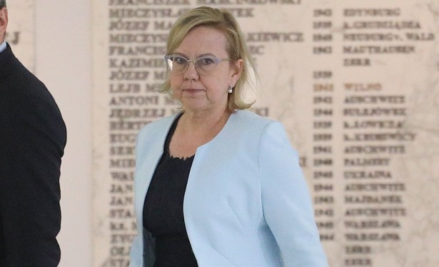 Minister klimatu i środowiska Anna Moskwa