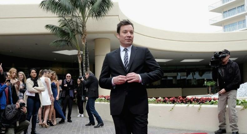 Host Jimmy Fallon attends the 74th Annual Golden Globes Preview Day at The Beverly Hilton Hotel, on January 4, 2017