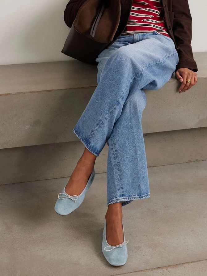 Klasične plave baletanke