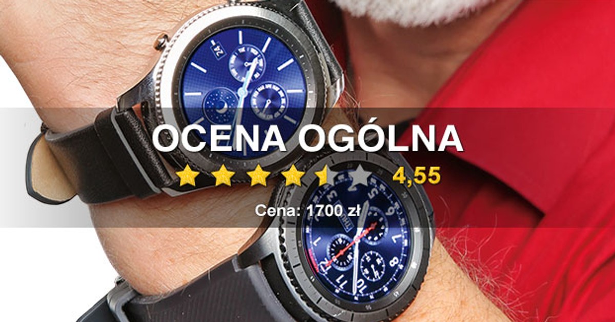 Samsung Gear S3 - test, opinie, recenzja nowego smartwatcha Samsunga w wersjach classic i frontier