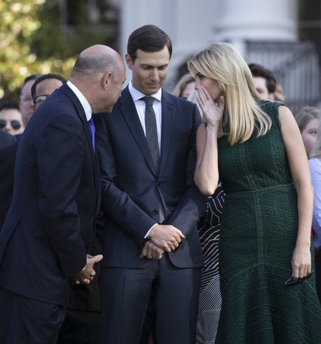 Gary Cohn, Jared Kushner i Ivanka Trump