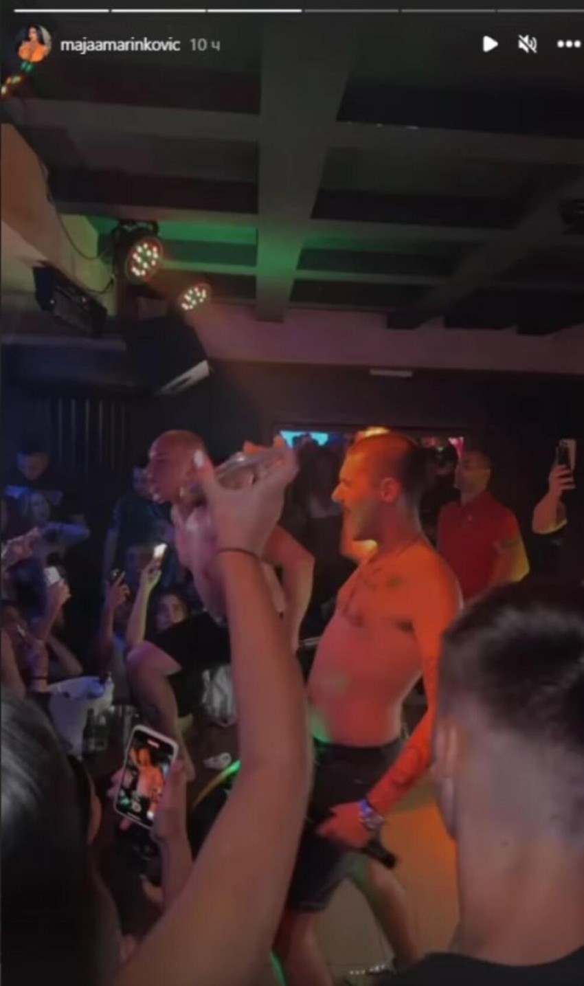 Maja na nastupu Desingerice