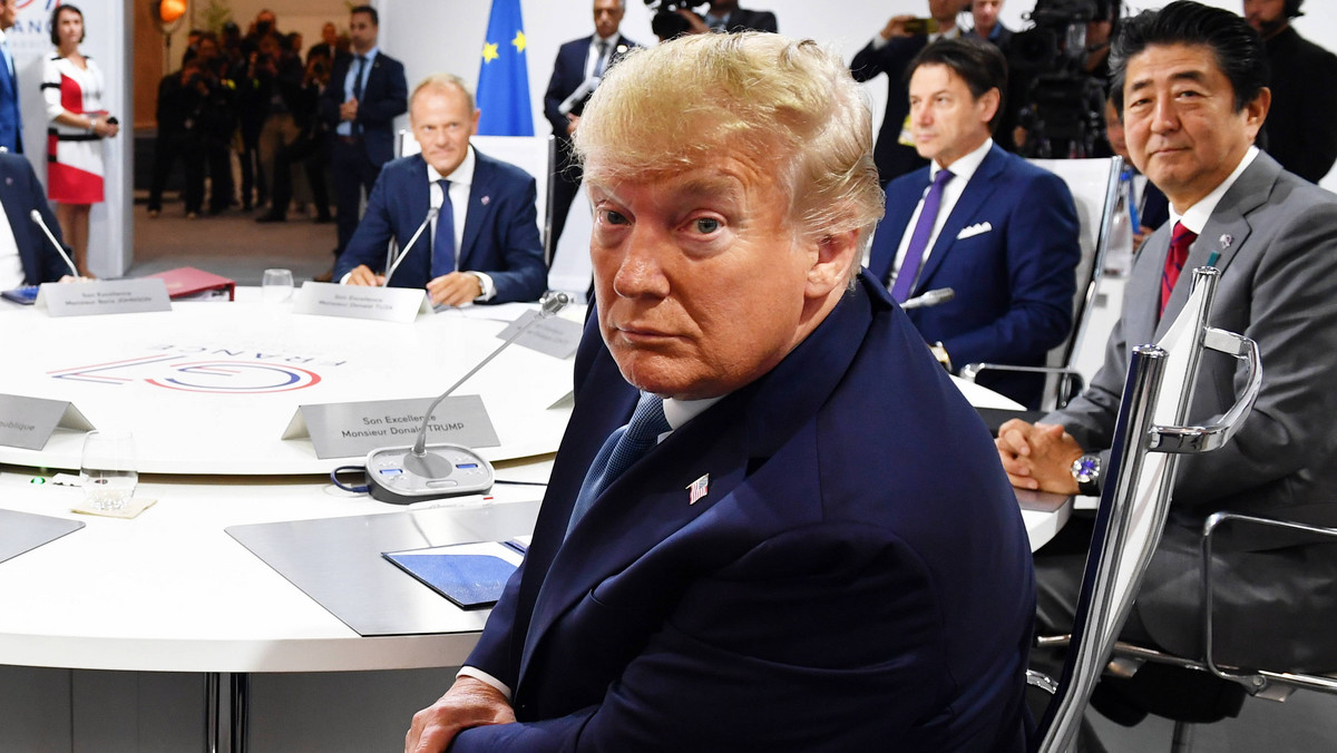 Przywódcy G7 odetchnęli, bo Trump zachował się na szczycie w Biarritz poprawnie 