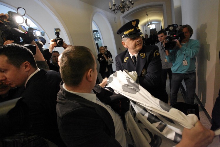 Przepychanki w Sejmie