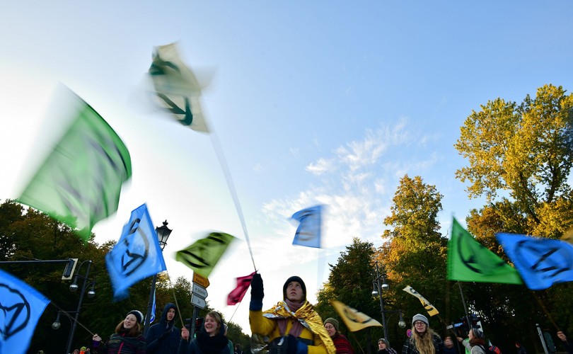 Demonstracje w Berlinie