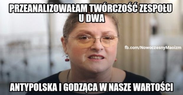 Wymiana słowna posłanki Pawłowicz z muzykiem Bono