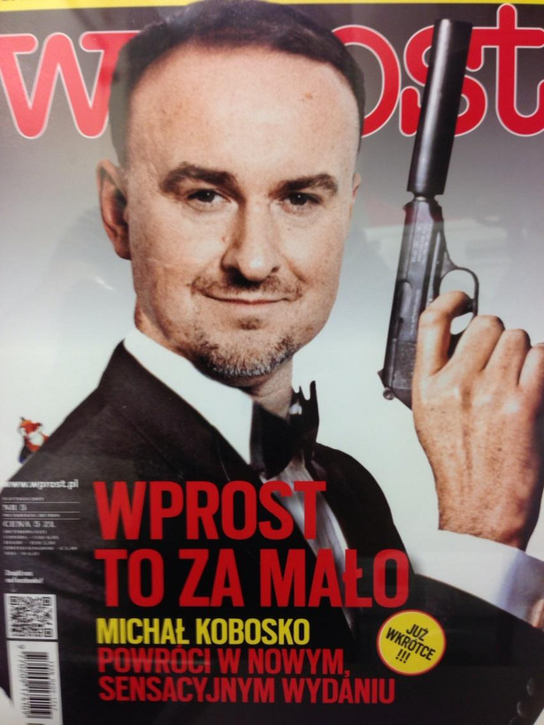 Zespół "Wprost" żegna naczelnego specjalną okładką