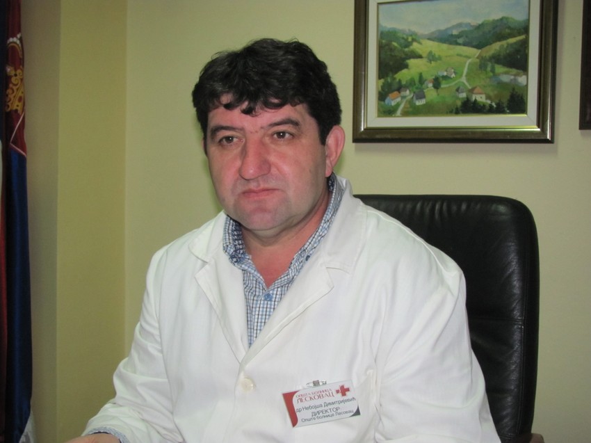 Direktor bolnice Nebojša Dimitrijević