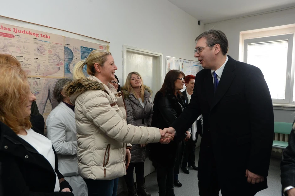 Predsednik u Domu zdravlja u Opovu