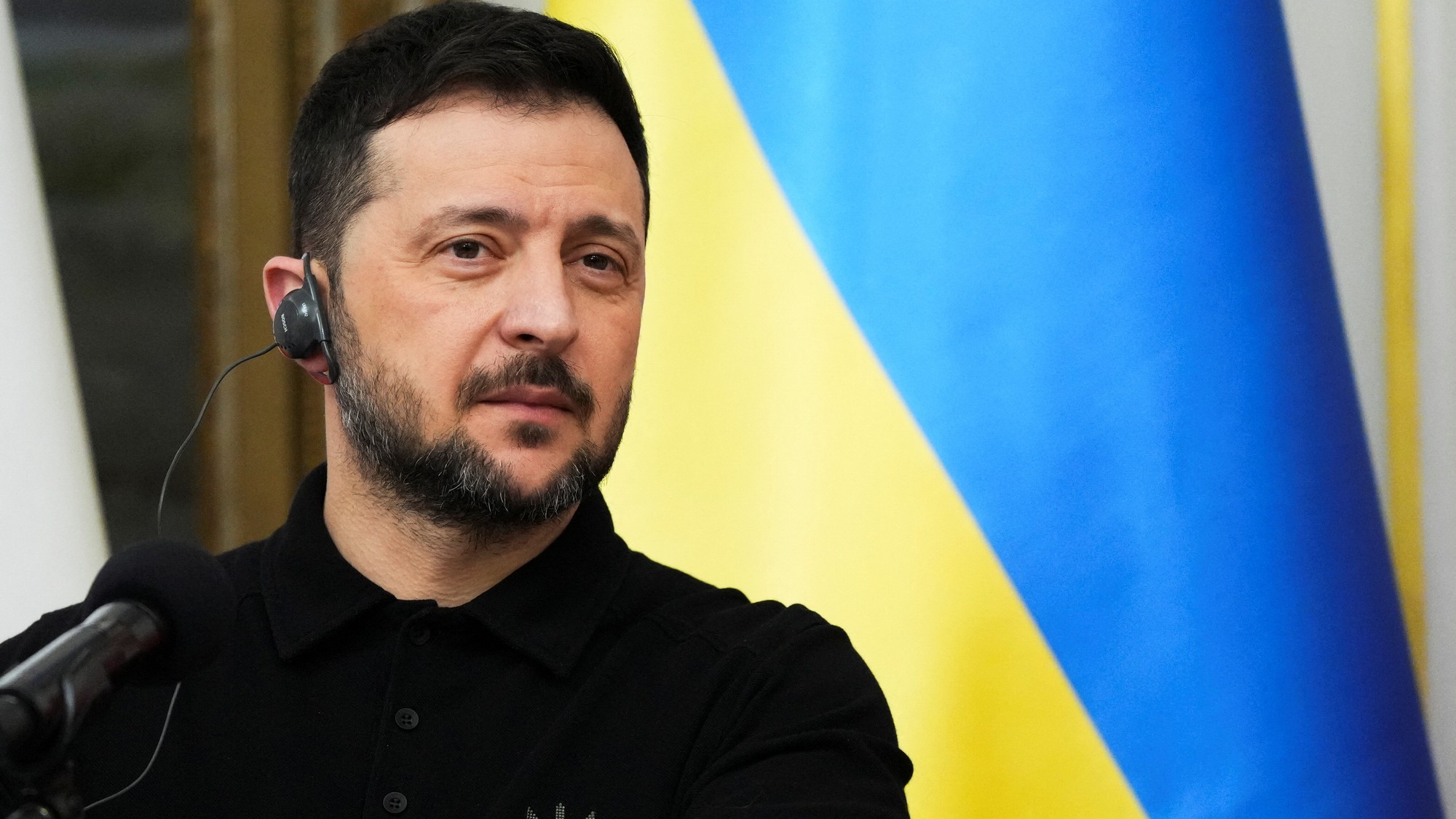 Ukrajinský prezident Volodymyr Zelenskyj, REUTERS/Aleksandra Szmigiel