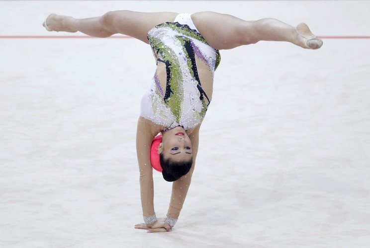 Piękne gimnastyczki rywalizują o mistrzostwo Europy