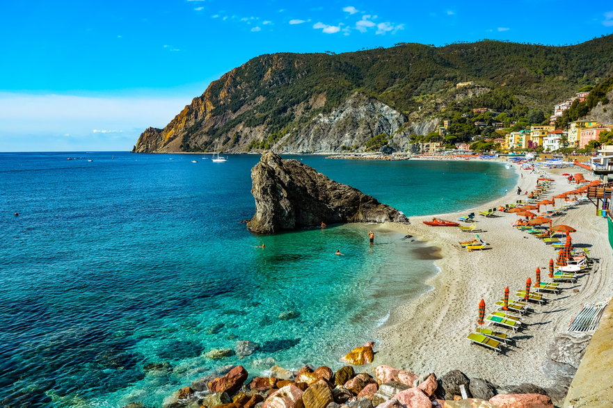 Plaża we Włoszech. Fot. Pixabay.