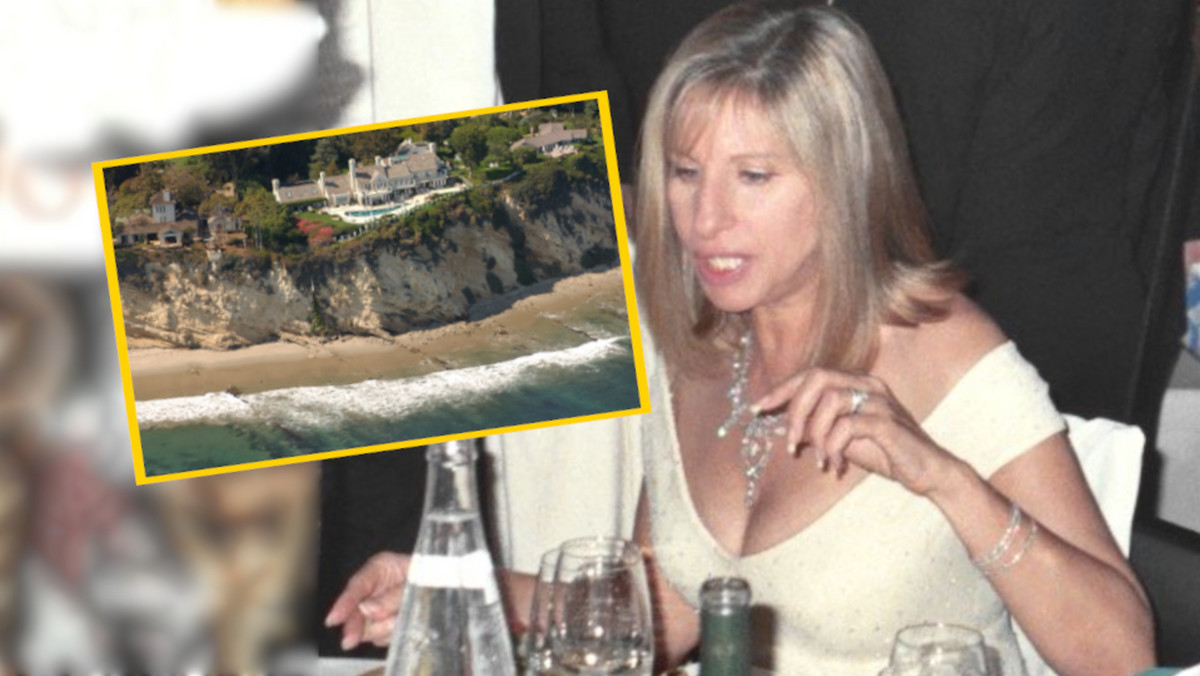 Barbra Streisand pozwała fotografa za zdjęcie jej domu. Finał? Zaskakujący