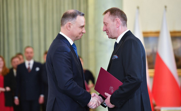 Andrzej Duda i Robert Telus