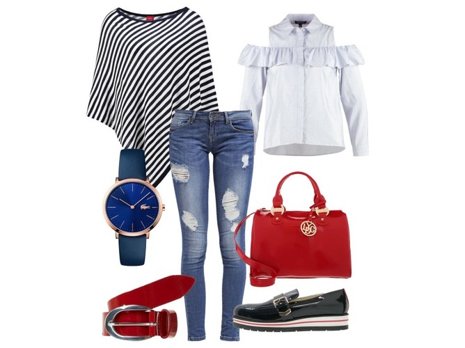 Jesienne STYLIZACJE z ponczo