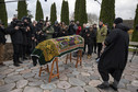Pogrzeb nieznanego migranta w Bohonikach (18.11.2021 r.)