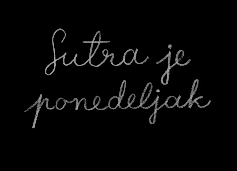 Dragoljub Raša Todosijević, SUTRA je ponedeljak, 2006