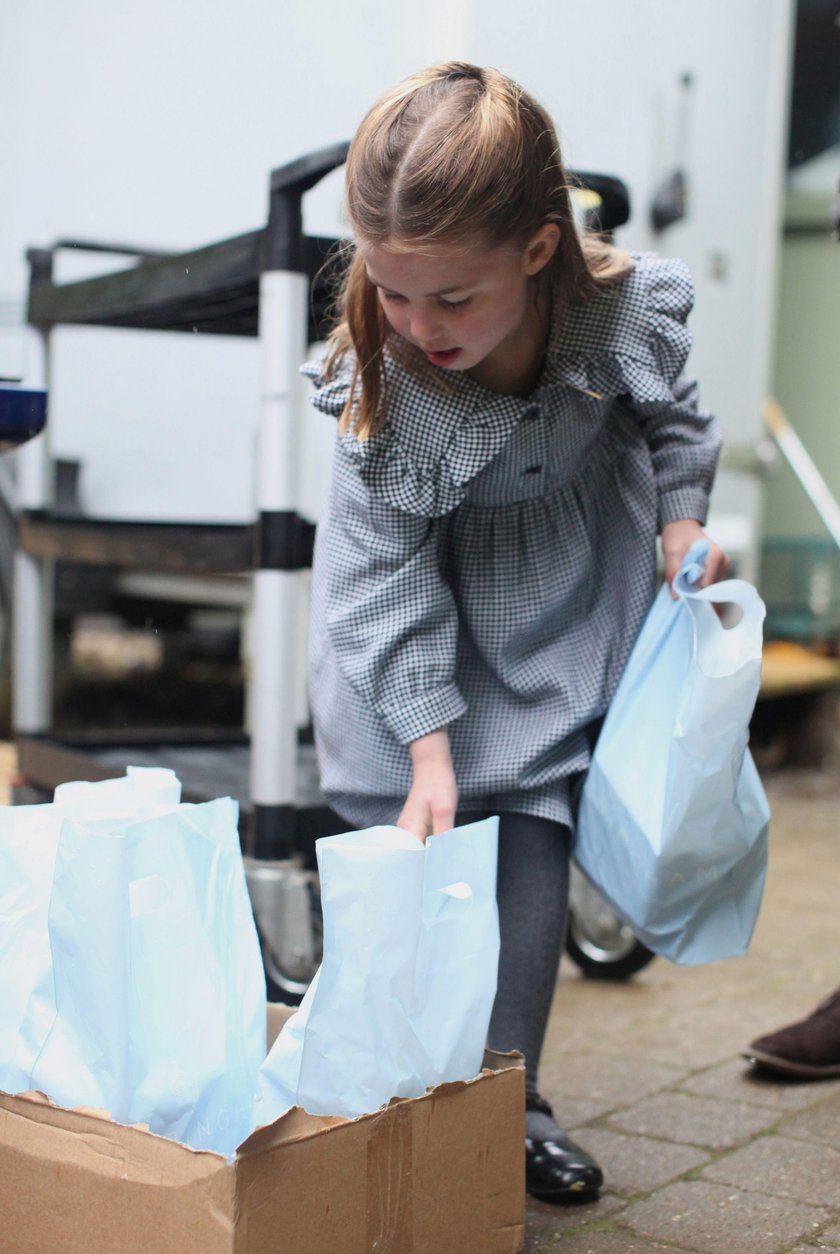 Britain's Princess Charlotte celebrates her fifth birthday