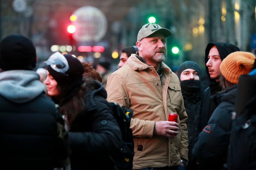 Protesti u Gruziji - Tbilisi 1. decembra