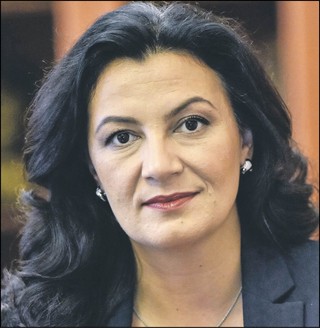 Iwanna Kłympusz-Cyncadze, posłanka ukraińskiej opozycji, szefowa parlamentarnej komisji integracji europejskiej, w latach 2016–2019 wicepremier ds. eurointegracji