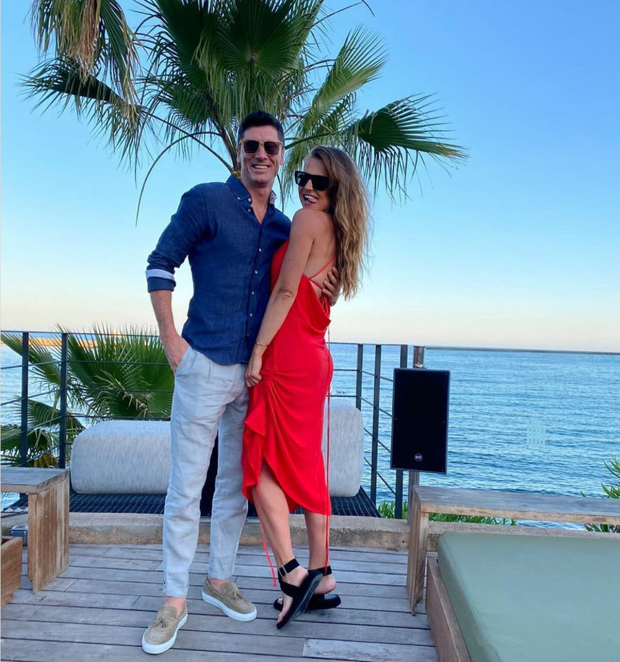 Gwiazdy na wakacjach - Robert i Anna Lewandowscy 