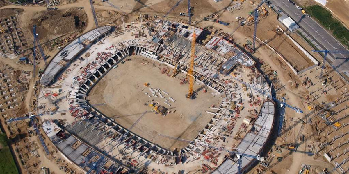 euro 2012, budowa, stadion, infrastruktura