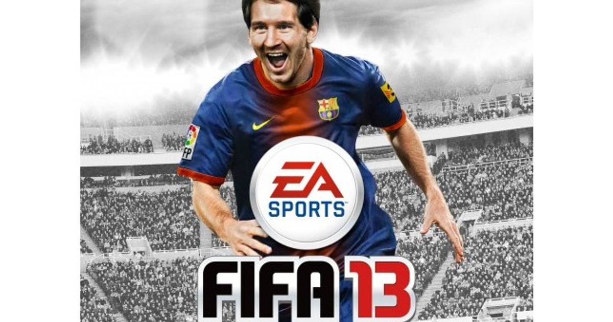 Messi na okładce FIFA 13