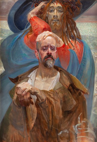 Jacek Malczewski - "Autoportret Wizja Ezechiela"