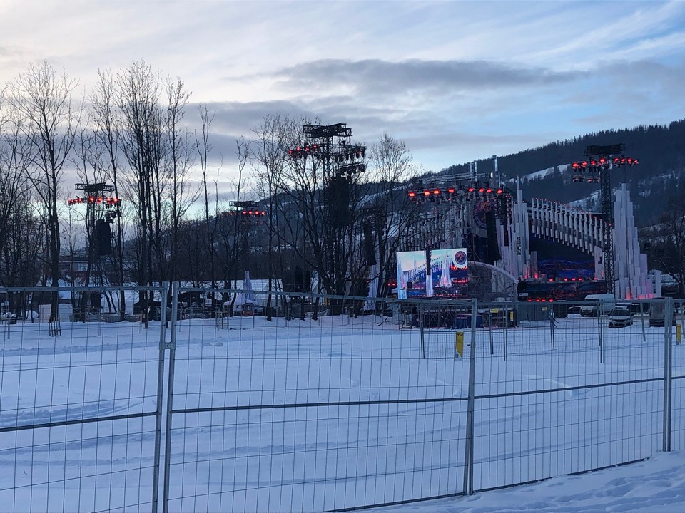  Scena na sylwestra TVP jest już gotowa