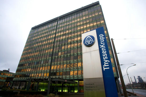 Główna siedziba ThyssenKrupp w Duisburgu w Niemczech