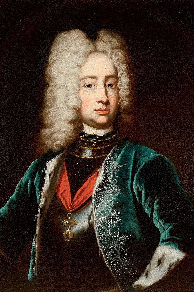 Portret Jakuba Ludwika Sobieskiego, autor nieznany