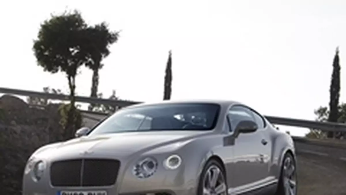 Bentley Continental GT – oto nowy model, powtarzam – nowy