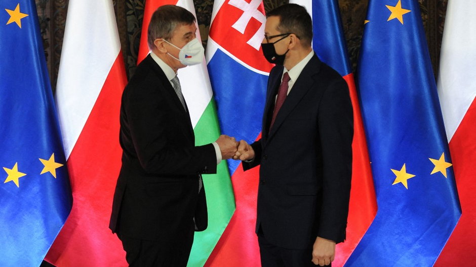 Premierzy Czech i Polski, Andrej Babisz oraz Mateusz Morawiecki