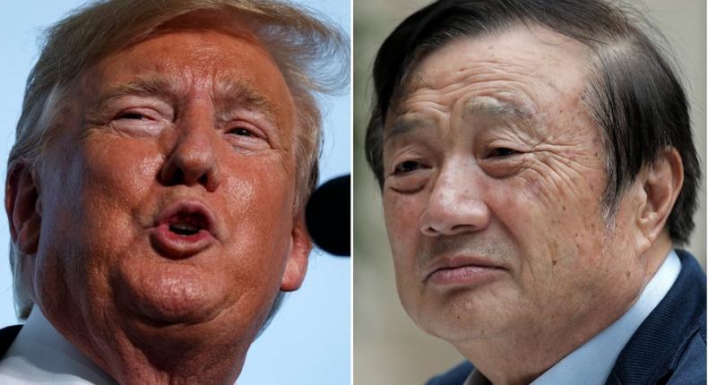 Trump Ren Zhengfei