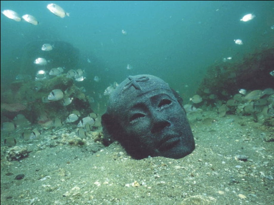 Głowę Diorytu znaleziono w zatoce Abu Kir, gdzie znajdują się starożytne miasta Kanopus i Heraklejon