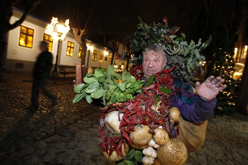 Žika Oberetković u svojoj živopisnoj kreaciji