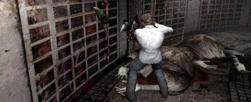 Screen z gry "Silent Hill 4: The Room".