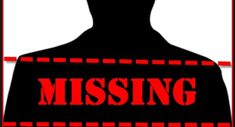 Stock graphic of a missing person