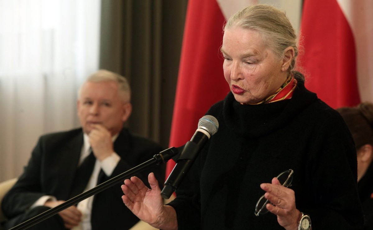 Jarosław Kaczyński i Jadwiga Staniszkis