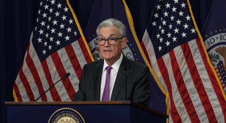 Federal Reserve Board Chairman Jerome Powell.Alex Wong/Getty Images