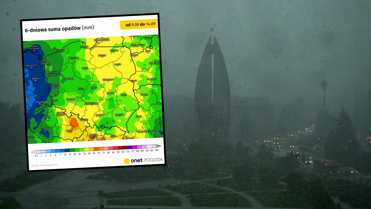 Fala ulew i burz uderzy już niedługo. W kilka dni niemal miesięczna norma deszczu