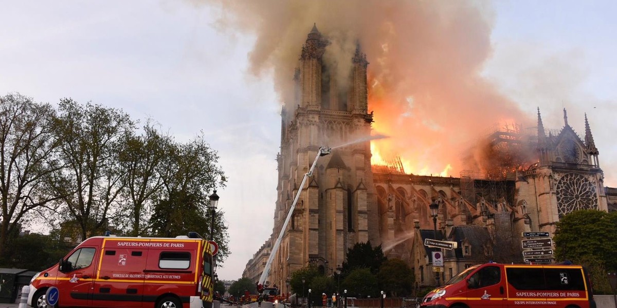 Pożar katedry Notre Dame