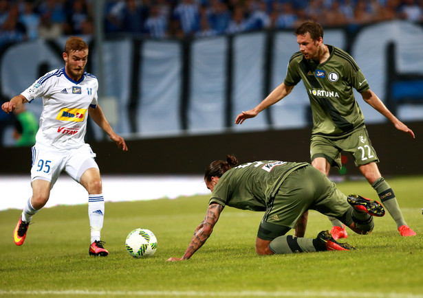 Lotto Ekstraklasa: Legia przegrywała w Płocku już 0:2, ale podniosła się z kolan i strzeliła trzy gole