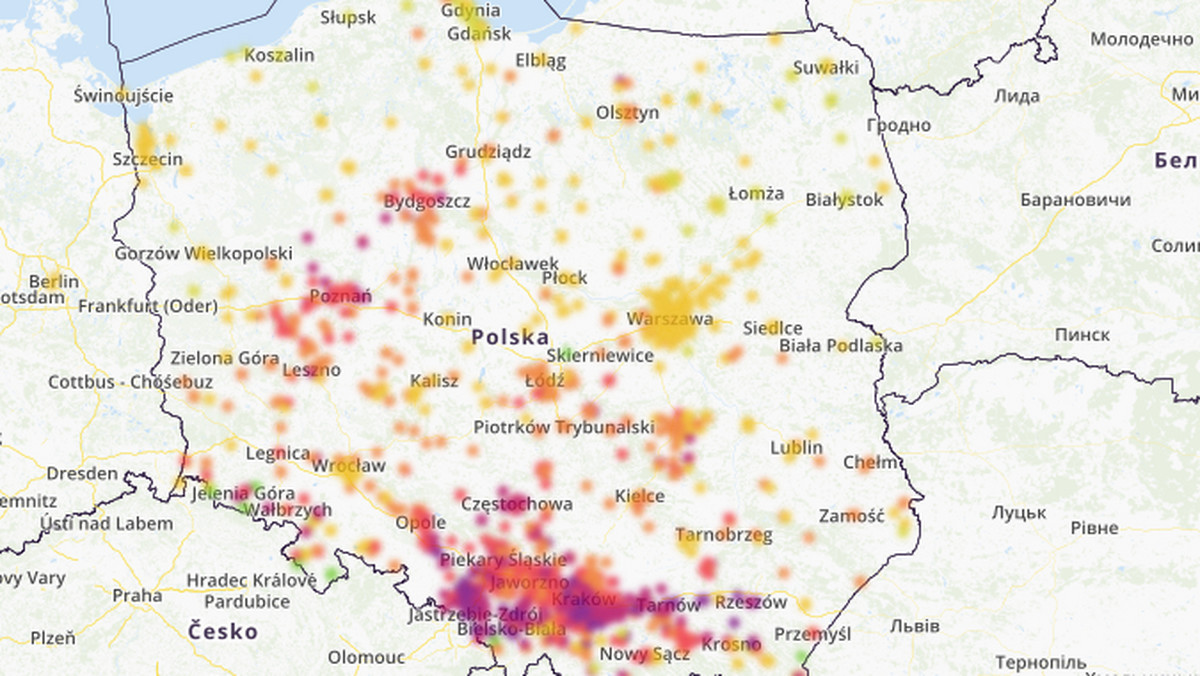 Smog w Polsce - 22 stycznia. Stan, jakość i zanieczyszczenie powietrza