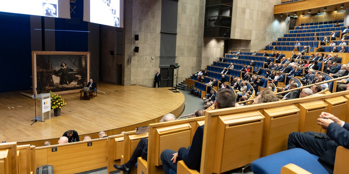 Uniwersytet Jagielloński. Auditorium Maximum. Zdjęcie ilustracyjne